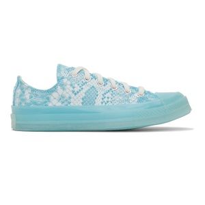 Converse Golf Wang Blue Python Sneakers